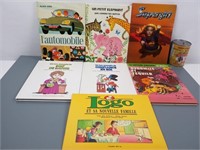 7 livres pour enfant dont Logo