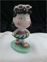 Peanuts Swimming Lucy Figure