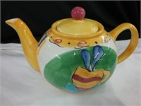 Yellow Hausenware Teapot