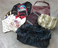 Backpack/Tote/Duffle Bag Lot