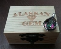 Alaska Gem Pendant in Gift Box