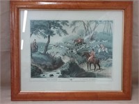 British Fields Sports Fox Reproduction Framed Art