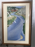 Coldwater Creek Framed Picture