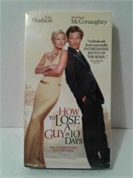 VHS: How to Lose a Guy in 10 Days Sealed/Scellé