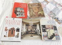 (5) Doll House collector books: All About Doll