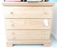 Contemporary Oak three drawer chest