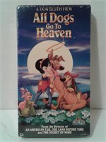 VHS: All Dogs Go to Heaven Sealed/Scellé