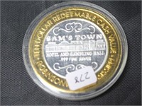 BABE RUTH .999 SILVER CASINO CHIP