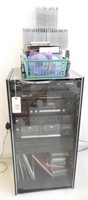 MCS Stereo cabinet to include: stereo, equalizer,