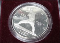OLYMPIC PROOF SILVER DOLLAR