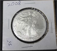 2008 SILVER EAGLE  GEM