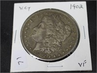 1902 MORGAN DOLLAR VF KEY