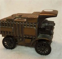 1906 Mack cargo truck metal bank by Banthrico