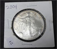 2004 SILVER EAGLE  GEM