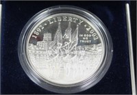 2002 MILITARY PROOF SILVER DOLLAR