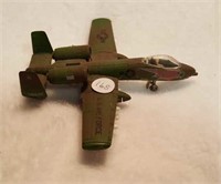 Ertl metal Air Force plane with plastic bombs
