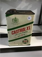 Castrol XL 1 gallon tin