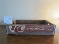 Royal Crown Cola Wooden Crate