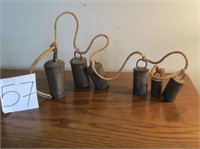 String of Handmade Bells