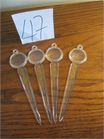 4 Vintage Newcomer Oil Corporation Letter Openers