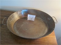 Handmade Primitive Double Handled Pan