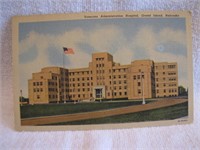 Vtg Veterans Adm Hospital G.I. Nebraska PostCard