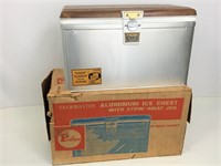 Vintage cooler in the box!