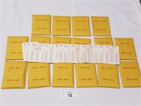 1938 Season APBA Baseball Card Set-25 Cards per Te