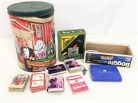 Airline playing cards and more.