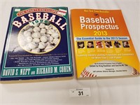 2013 Baseball Prospectus & 1996 Baseball Encyclope