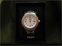 Zippo stainless watch