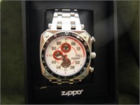 Zippo stainless watch