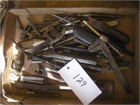 BOX OF CHISELS AND PUNCHES