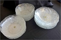 Hoya Corporation Japan - Leaf Salad Bowls