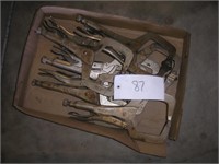 BOX OF VISE GRIPS