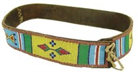 Beaded Panel Belt