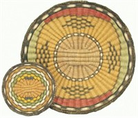 2 Hopi Baskets
