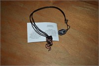 Venetiaurum Venetion Glass Snake Necklace