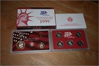 1999 United State Mint Silver Proof Set