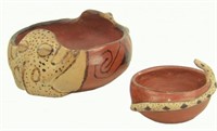 2 Maricopa Pottery Bowls - Mabel Sunn (1898-1980)