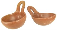 2 Hopi Pottery Ladles