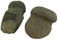 2 Stone Axe Heads