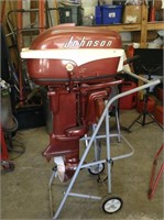 Fully restored 30hp Johnson outboard