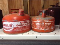 Pair of metal gas cans,Eagle