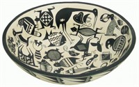 Acoma Pottery Bowl - John F. Aragon