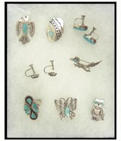 Navajo/Zuni Jewelry Items