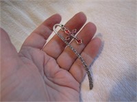 Ornate Bookmark with Cross