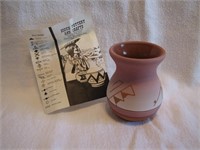 Sioux Pottery Vase 3&1/2"