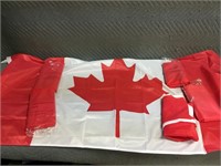 6 - 55"x28" Canadian Flags