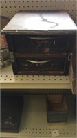 Vintage small tool cabinet watchmakers cabinet